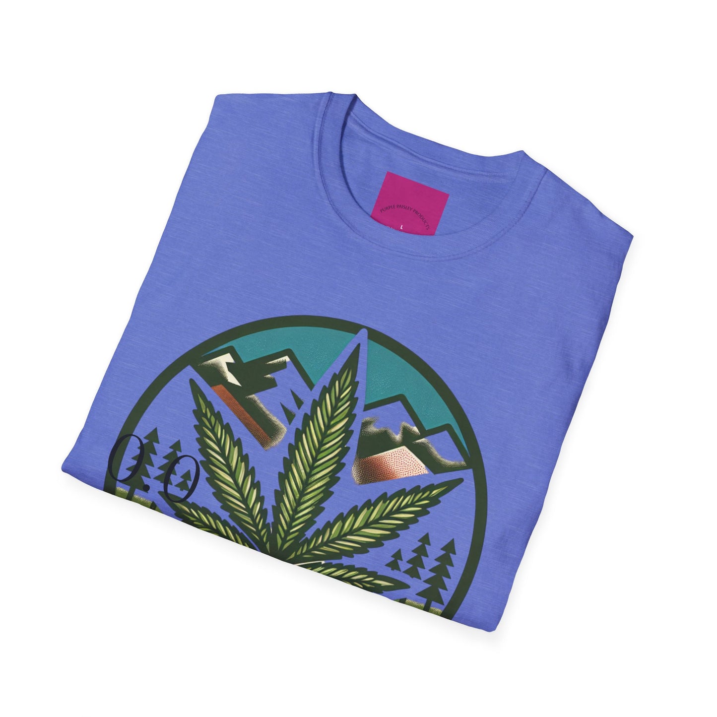 Colorado Cannabis Graphic Unisex T-Shirt - Nature Lover Gift and 420 Friendly Apparel Satirical 0.0