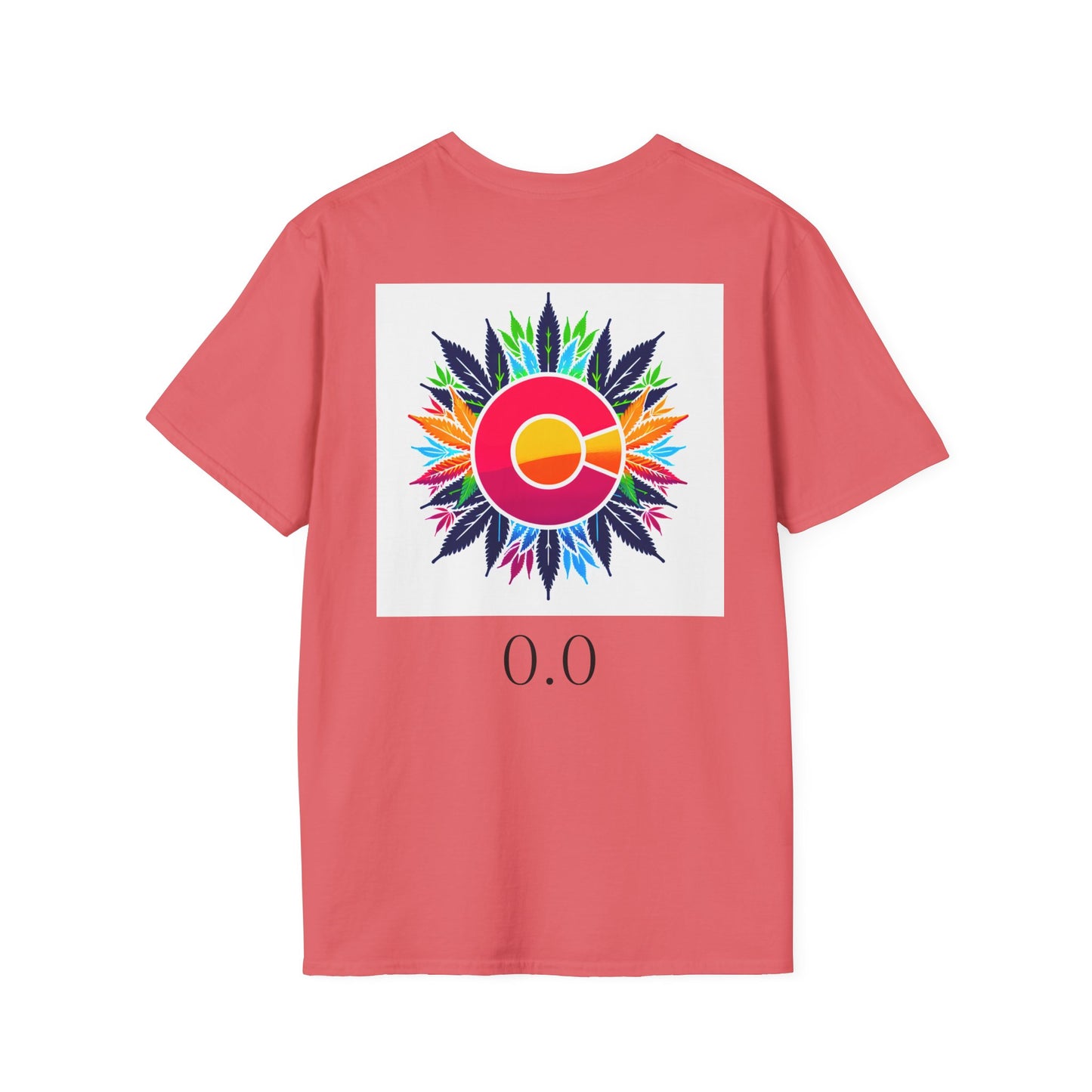 Colorado Cannabis Graphic Unisex T-Shirt - Nature Lover Gift and 420 Friendly Apparel Satirical 0.0