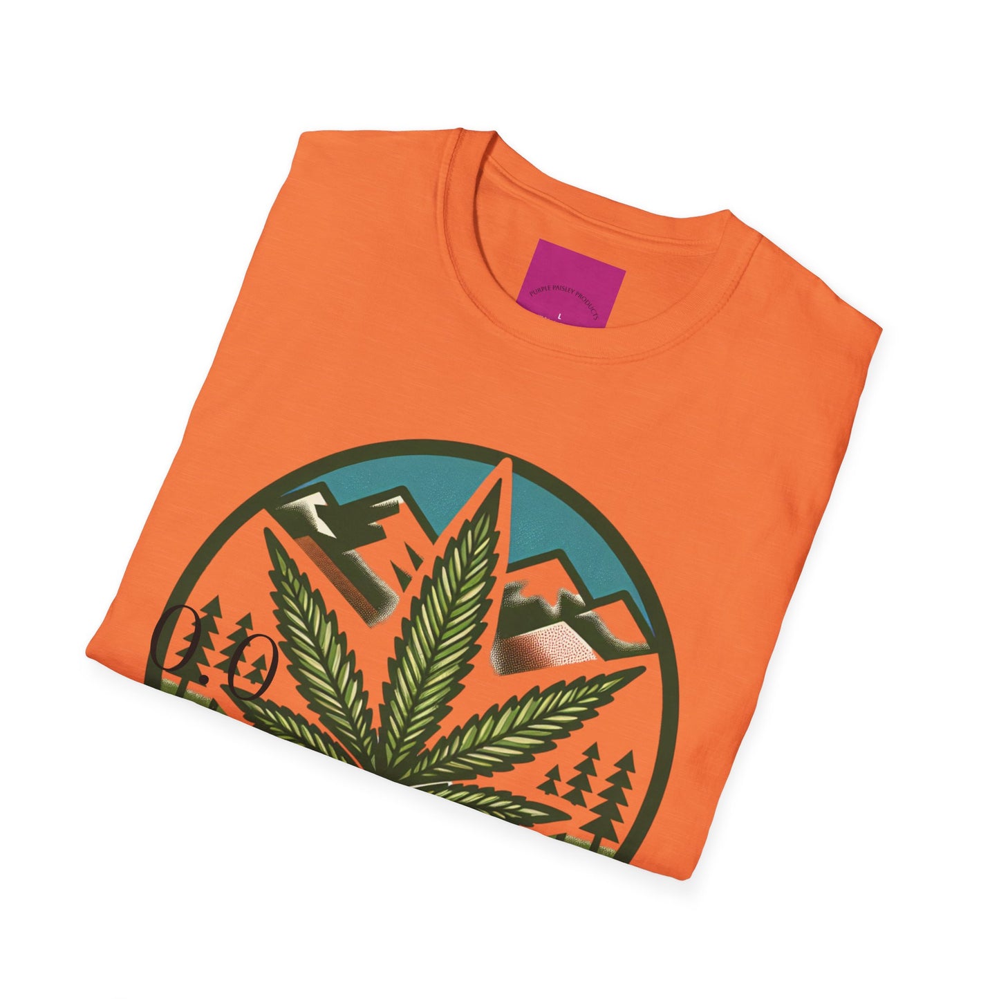 Colorado Cannabis Graphic Unisex T-Shirt - Nature Lover Gift and 420 Friendly Apparel Satirical 0.0