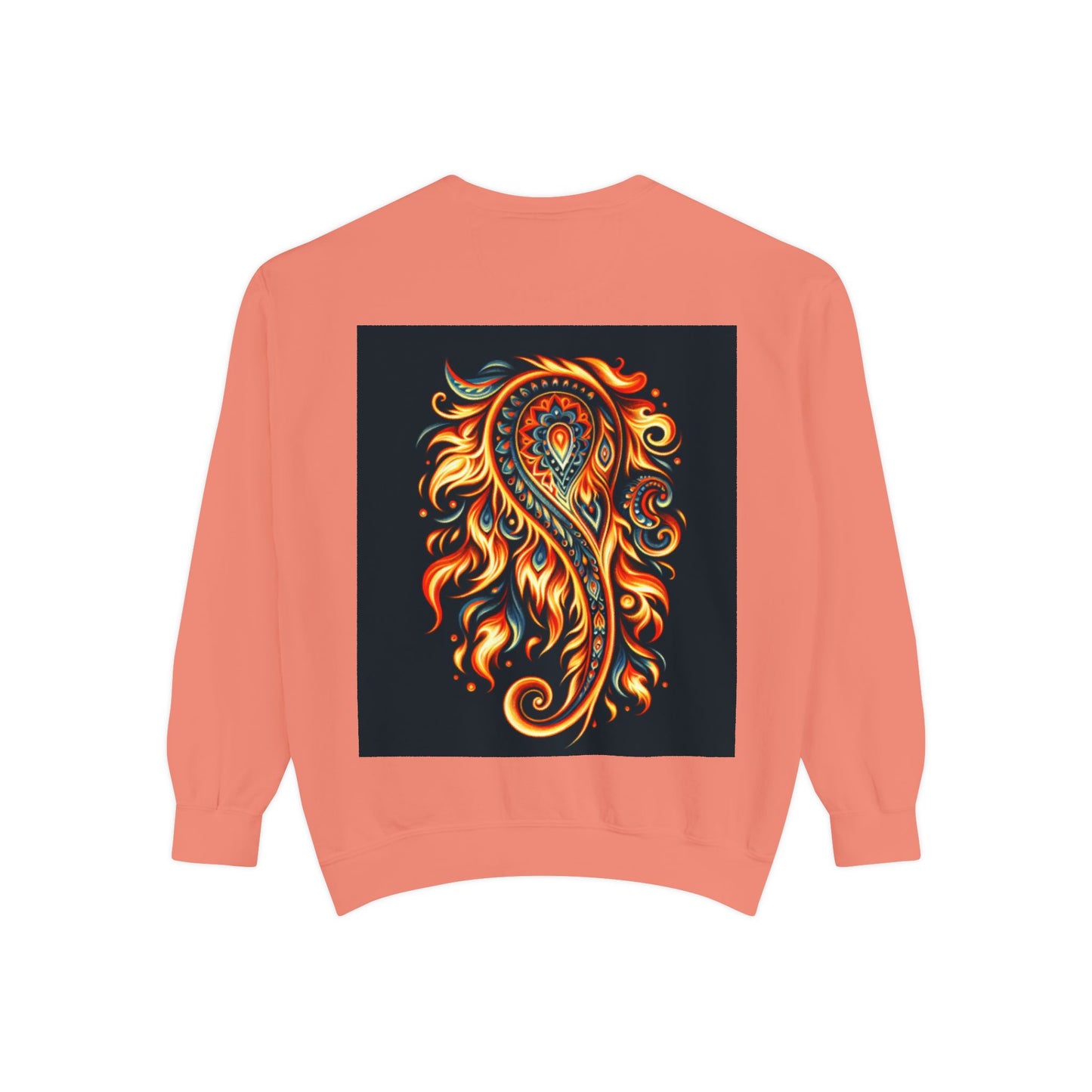 Paisley Fire-Inspired Sweatshirt