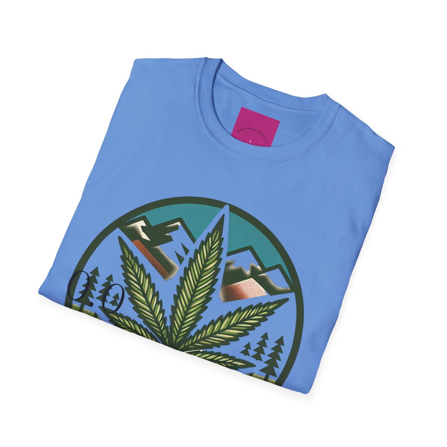 Colorado Cannabis Graphic Unisex T-Shirt - Nature Lover Gift and 420 Friendly Apparel Satirical 0.0