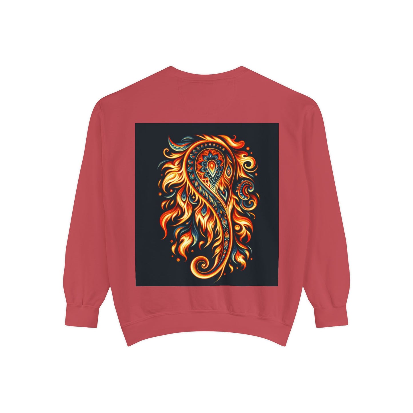 Paisley Fire-Inspired Sweatshirt