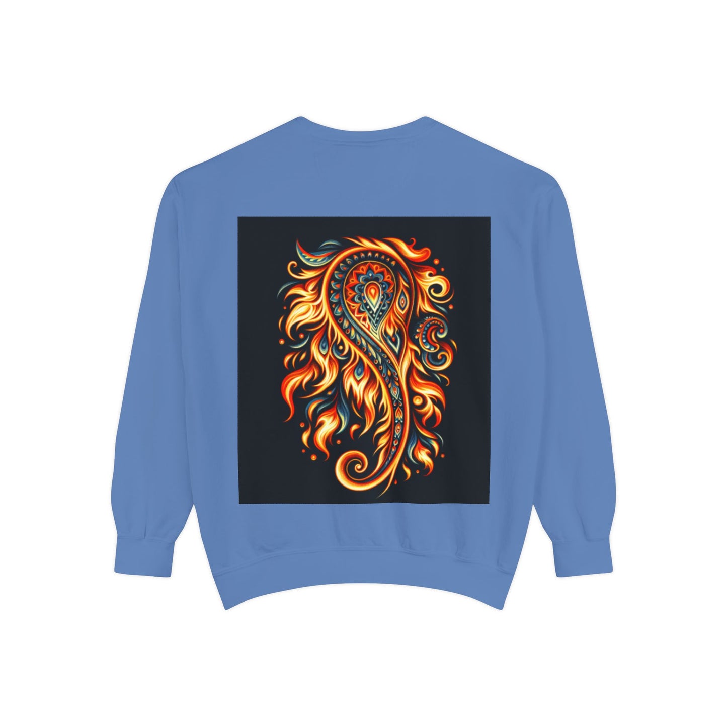 Paisley Fire-Inspired Sweatshirt