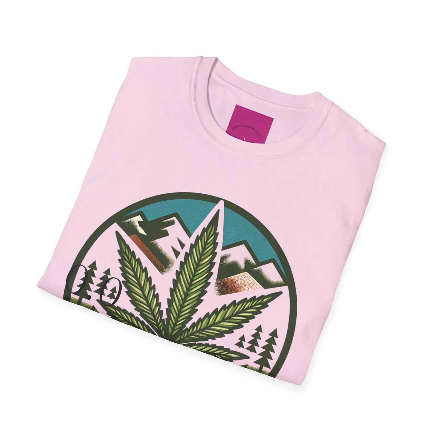 Colorado Cannabis Graphic Unisex T-Shirt - Nature Lover Gift and 420 Friendly Apparel Satirical 0.0