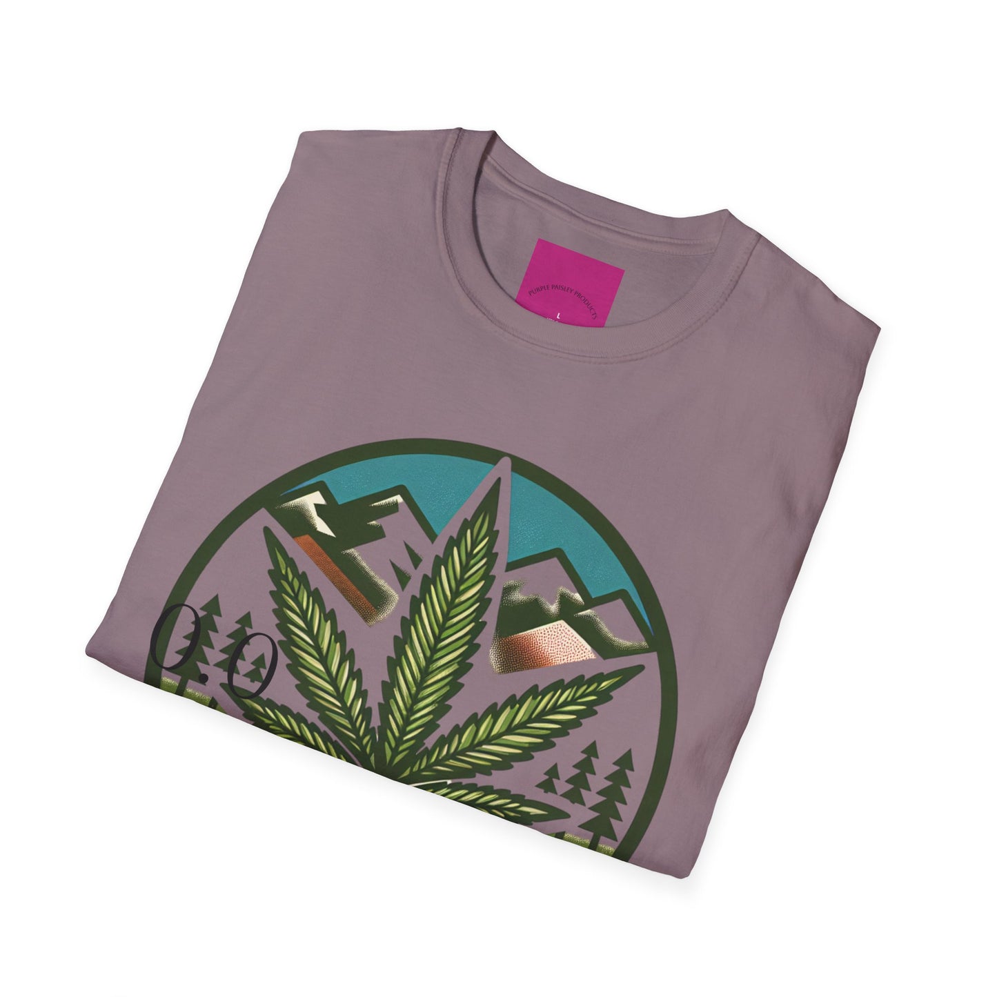 Colorado Cannabis Graphic Unisex T-Shirt - Nature Lover Gift and 420 Friendly Apparel Satirical 0.0
