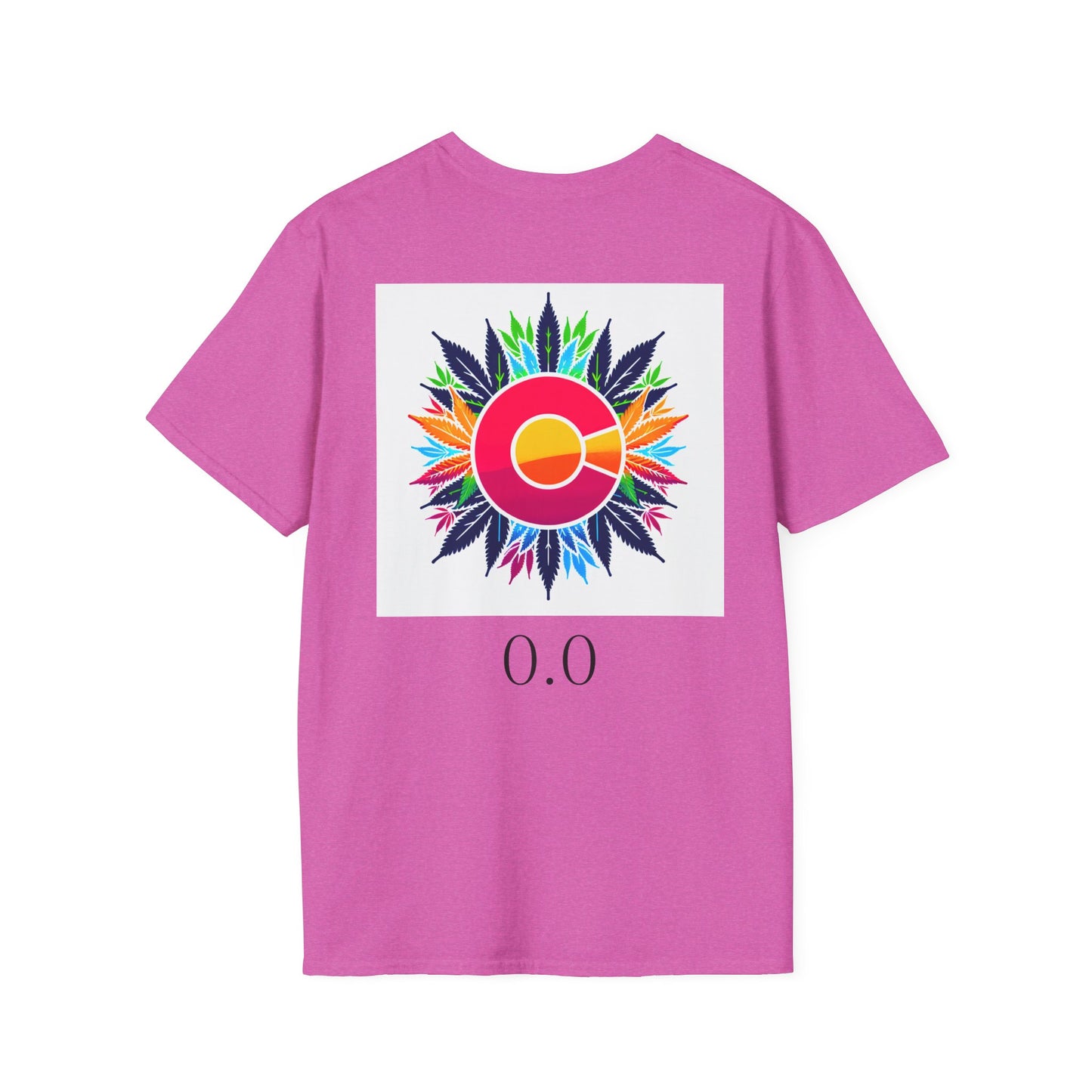 Colorado Cannabis Graphic Unisex T-Shirt - Nature Lover Gift and 420 Friendly Apparel Satirical 0.0