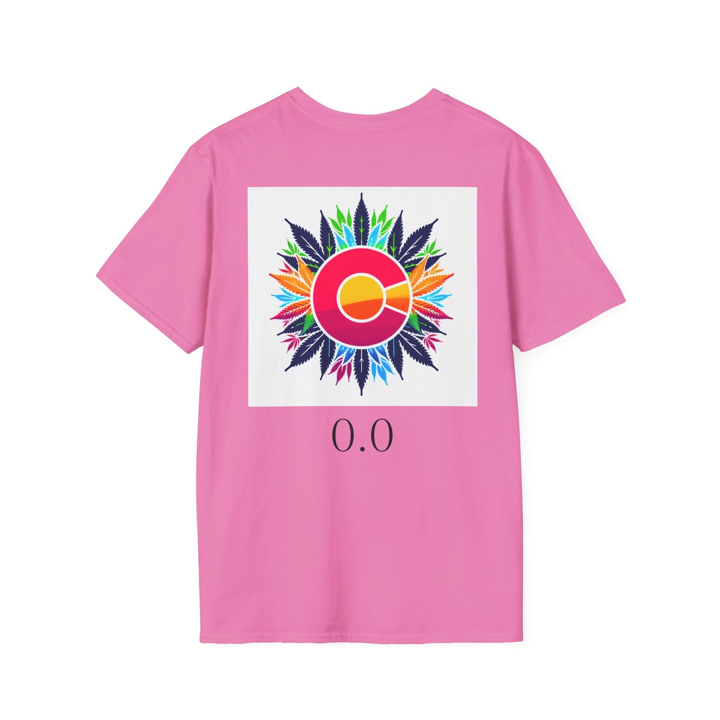 Colorado Cannabis Graphic Unisex T-Shirt - Nature Lover Gift and 420 Friendly Apparel Satirical 0.0
