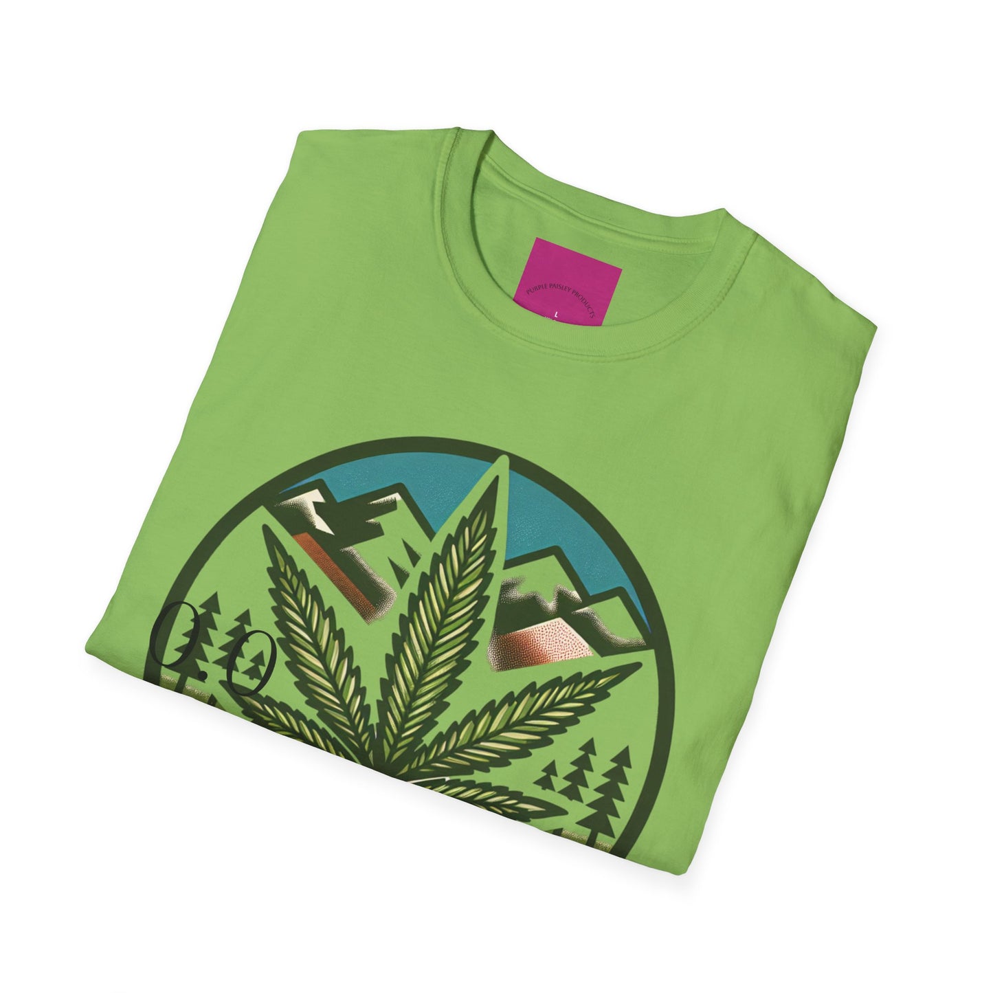 Colorado Cannabis Graphic Unisex T-Shirt - Nature Lover Gift and 420 Friendly Apparel Satirical 0.0