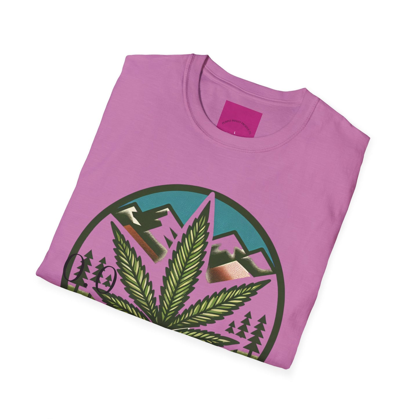 Colorado Cannabis Graphic Unisex T-Shirt - Nature Lover Gift and 420 Friendly Apparel Satirical 0.0