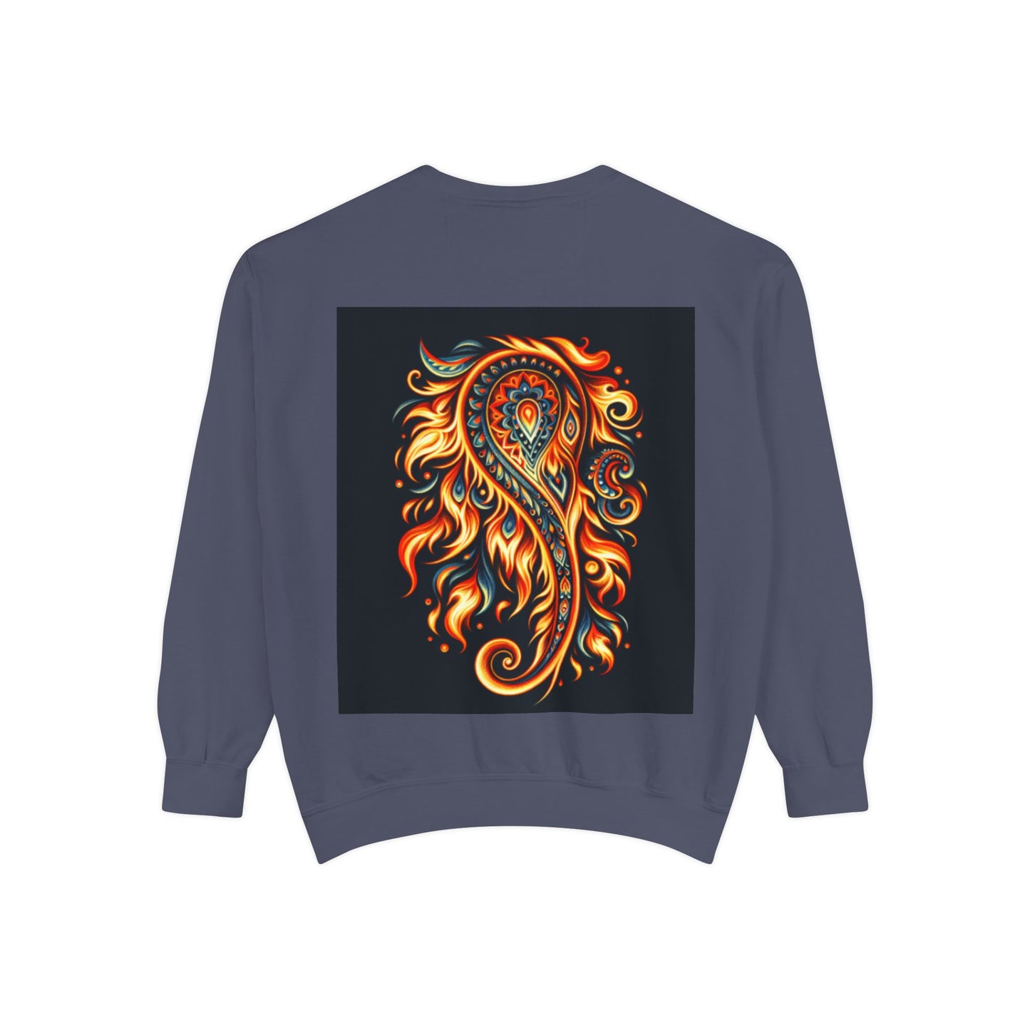 Paisley Fire-Inspired Sweatshirt
