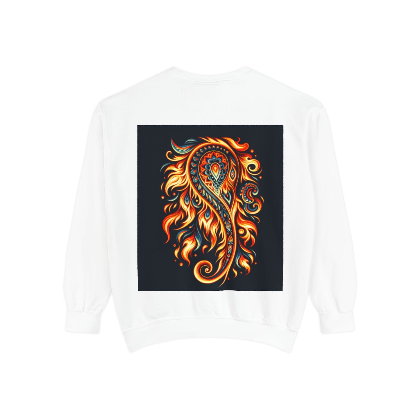 Paisley Fire-Inspired Sweatshirt