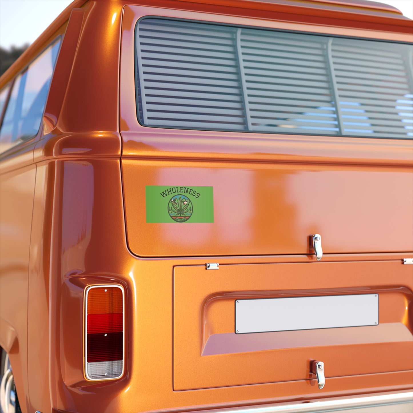 Colorado Pot Leaf Bumper Stickers - Wholeness Design