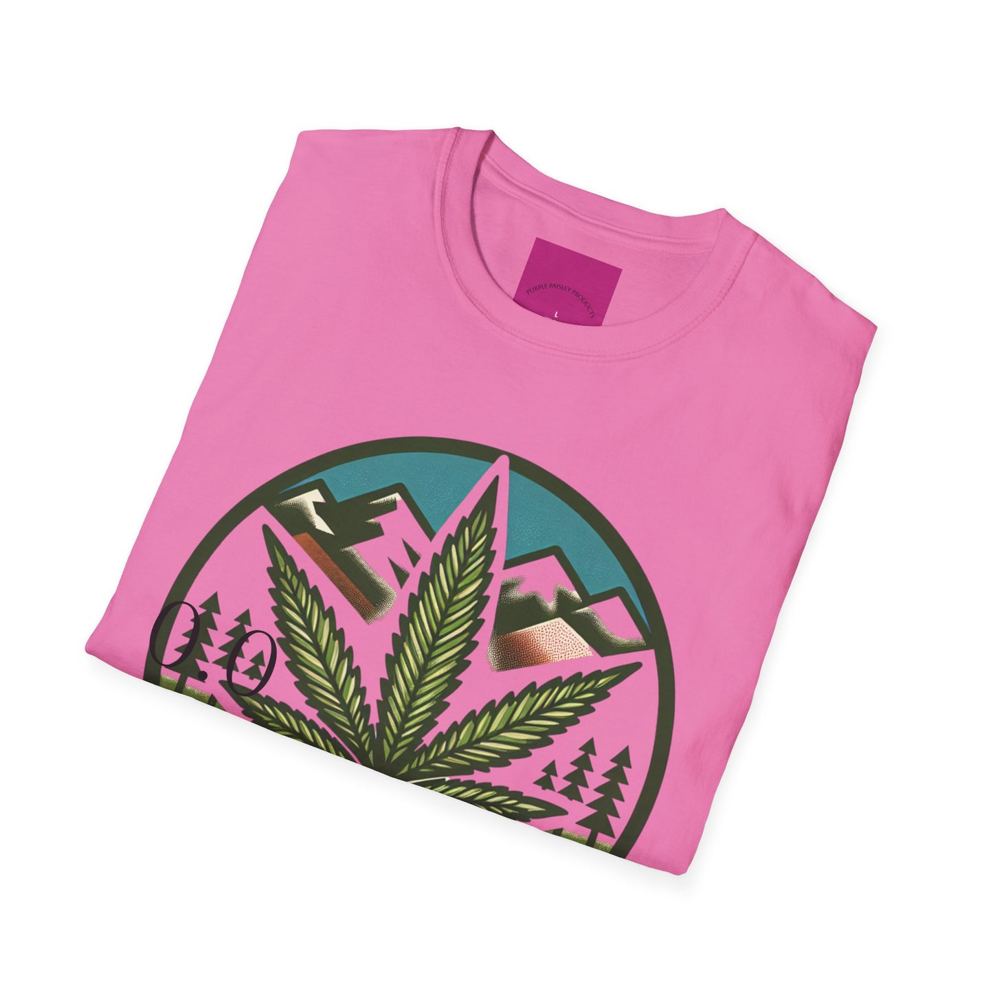 Colorado Cannabis Graphic Unisex T-Shirt - Nature Lover Gift and 420 Friendly Apparel Satirical 0.0