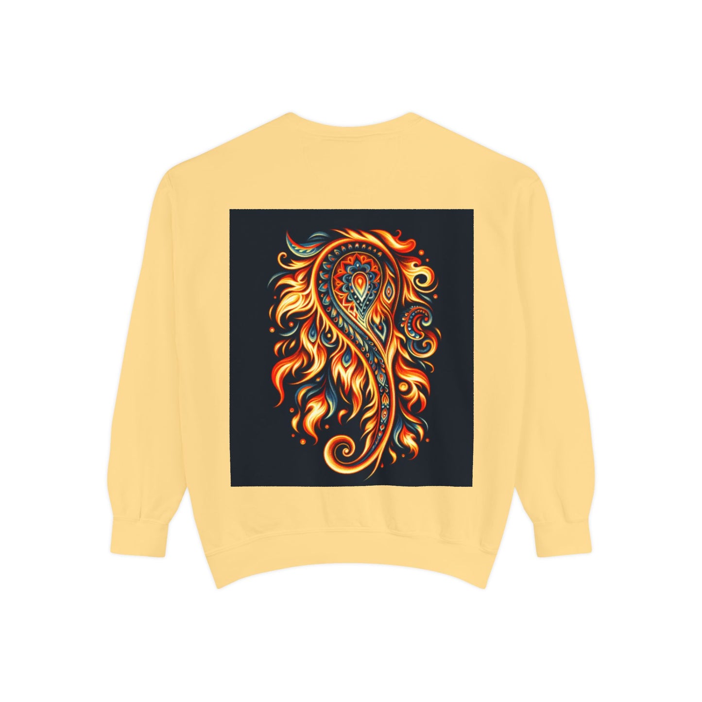 Paisley Fire-Inspired Sweatshirt