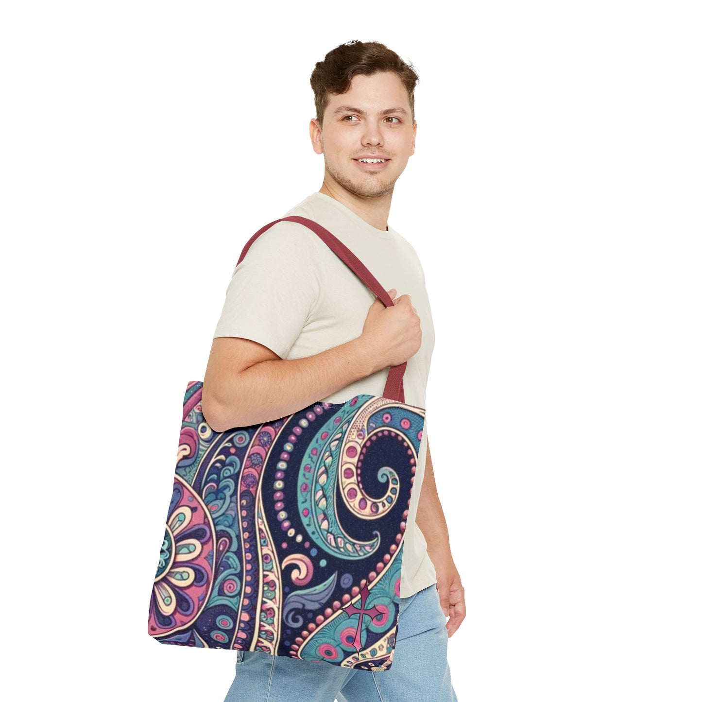 Paisley Faith Tote Bag - The Original POTE™