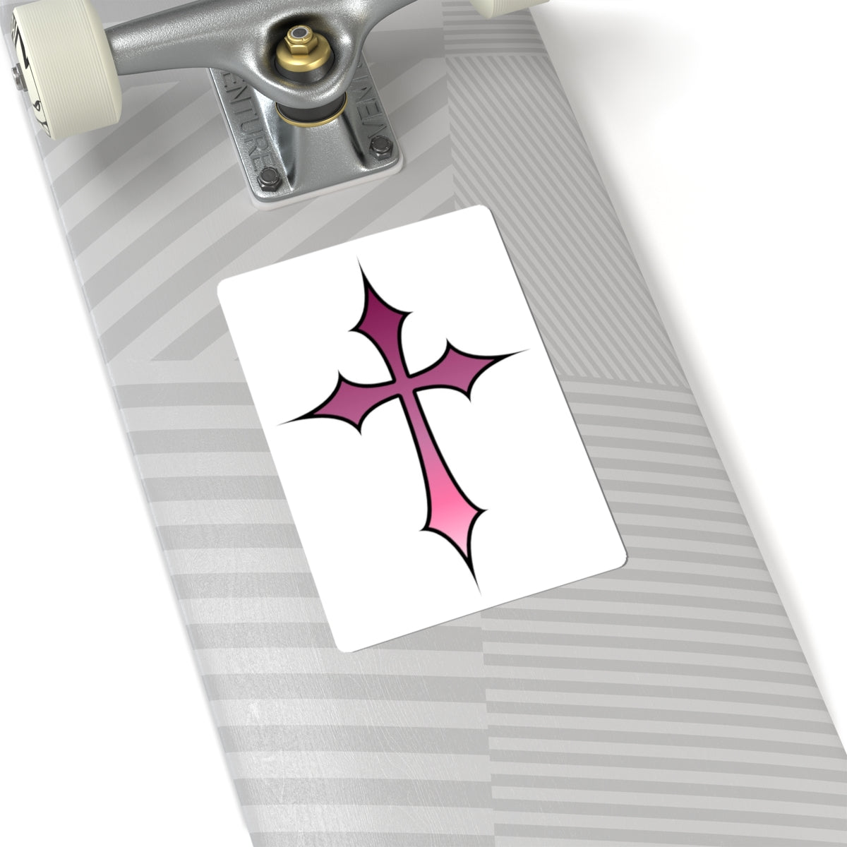 Faith Cross Kiss-Cut Stickers