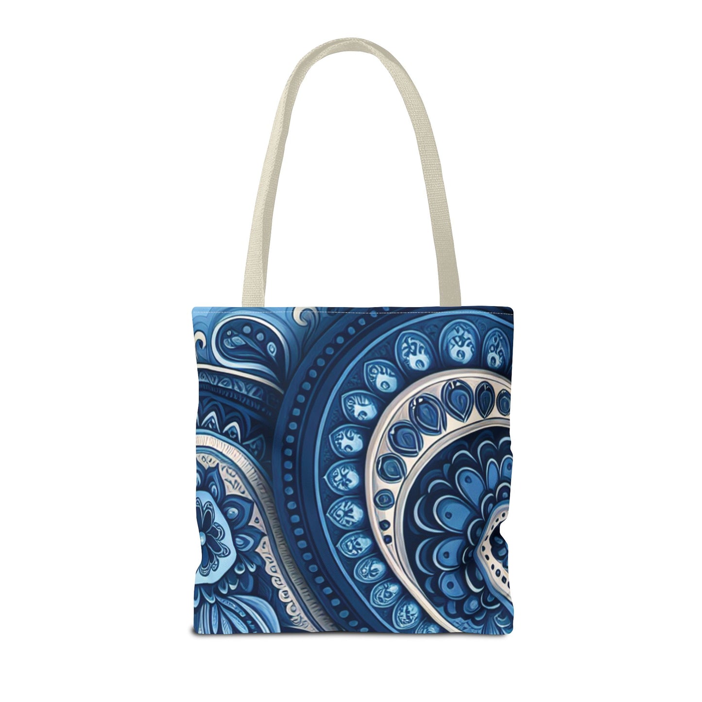 Blue Paisley Tote Bag - options in every color and 3 sizes