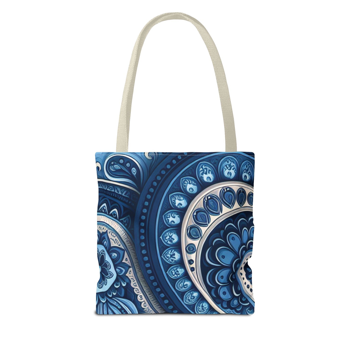 Blue Paisley Tote Bag - options in every color and 3 sizes