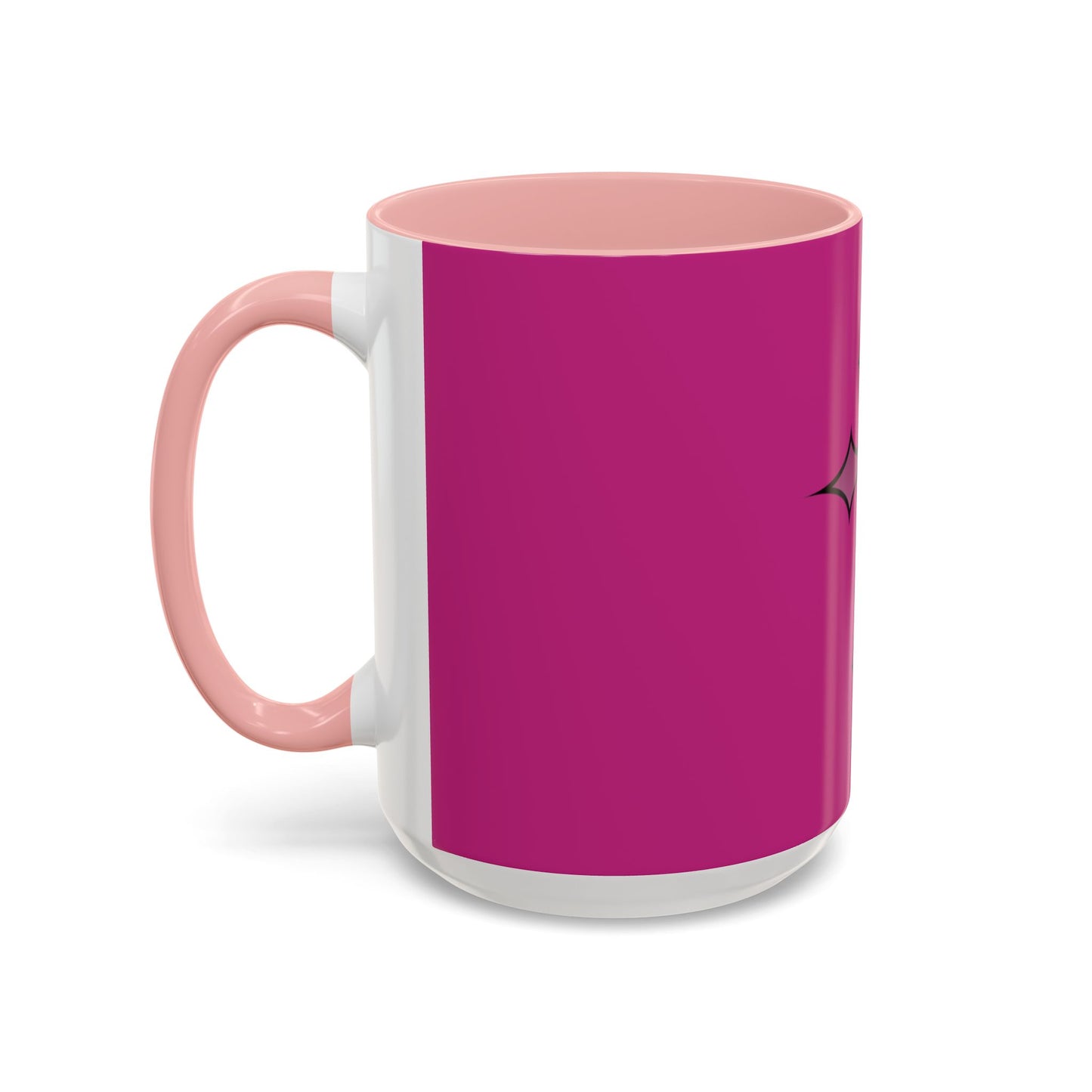 Mug - Bold Faith Cross Accent Coffee Mug, Spiritual Gift, Unique Drinkware