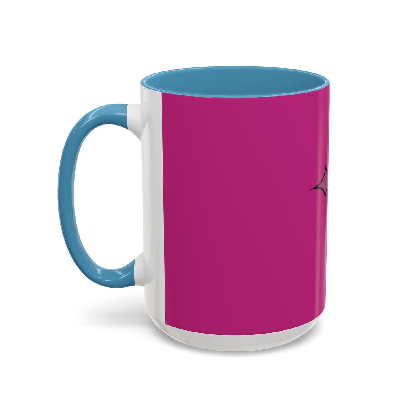 Mug - Bold Faith Cross Accent Coffee Mug, Spiritual Gift, Unique Drinkware