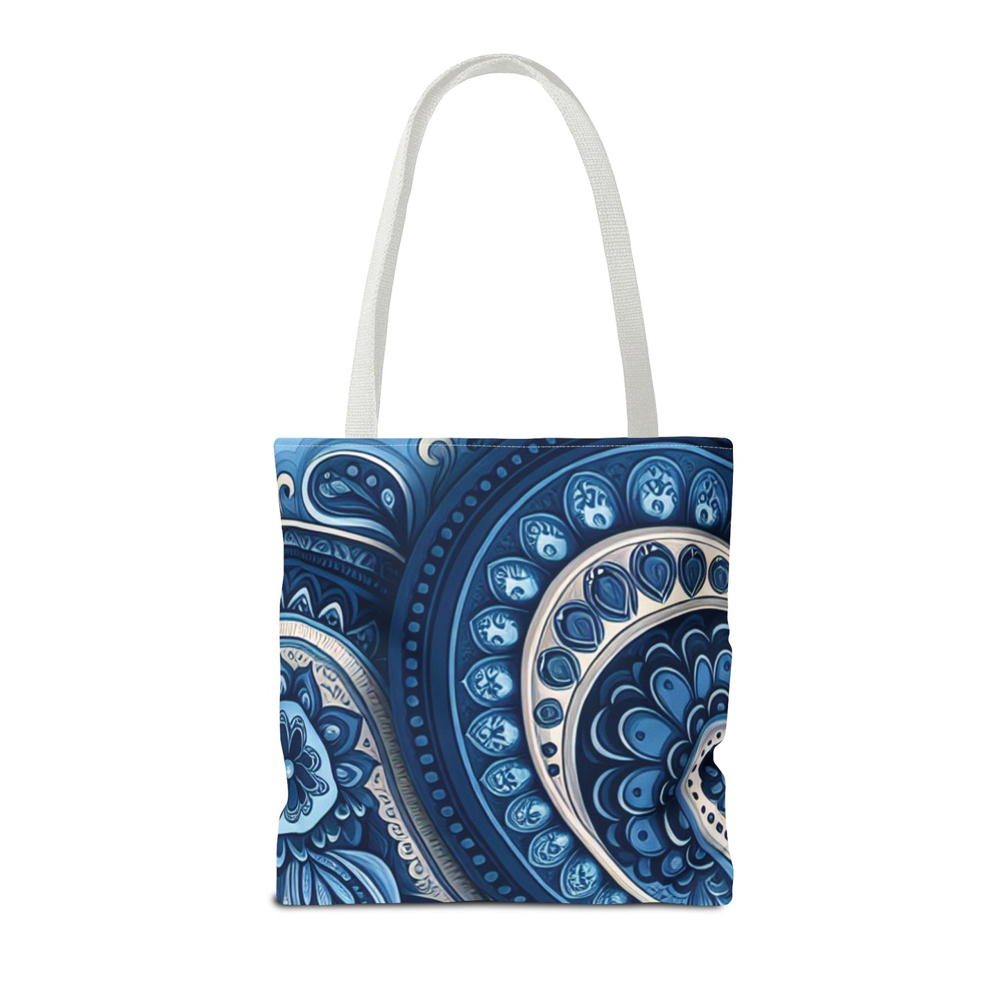 Blue Paisley Tote Bag - options in every color and 3 sizes