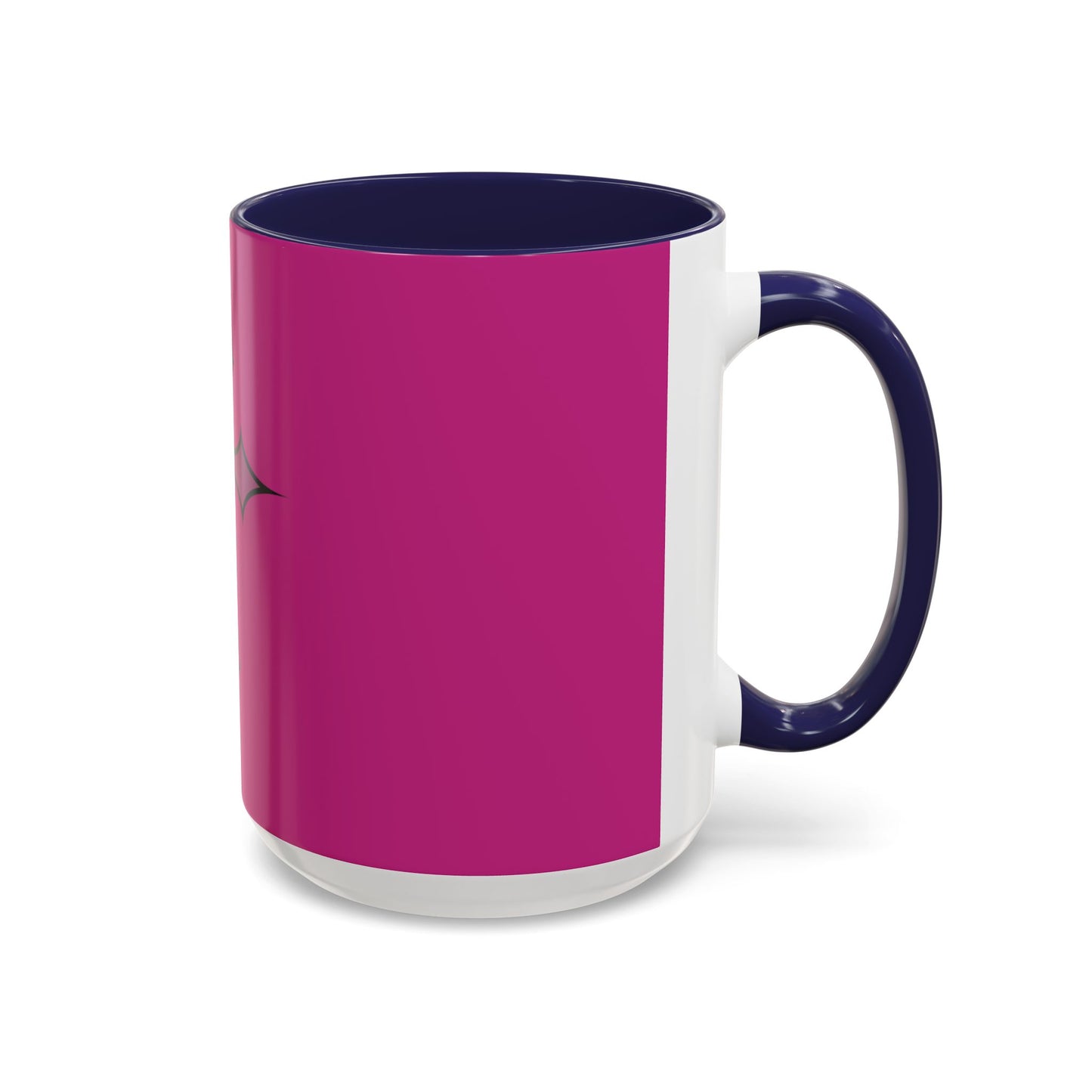 Mug - Bold Faith Cross Accent Coffee Mug, Spiritual Gift, Unique Drinkware