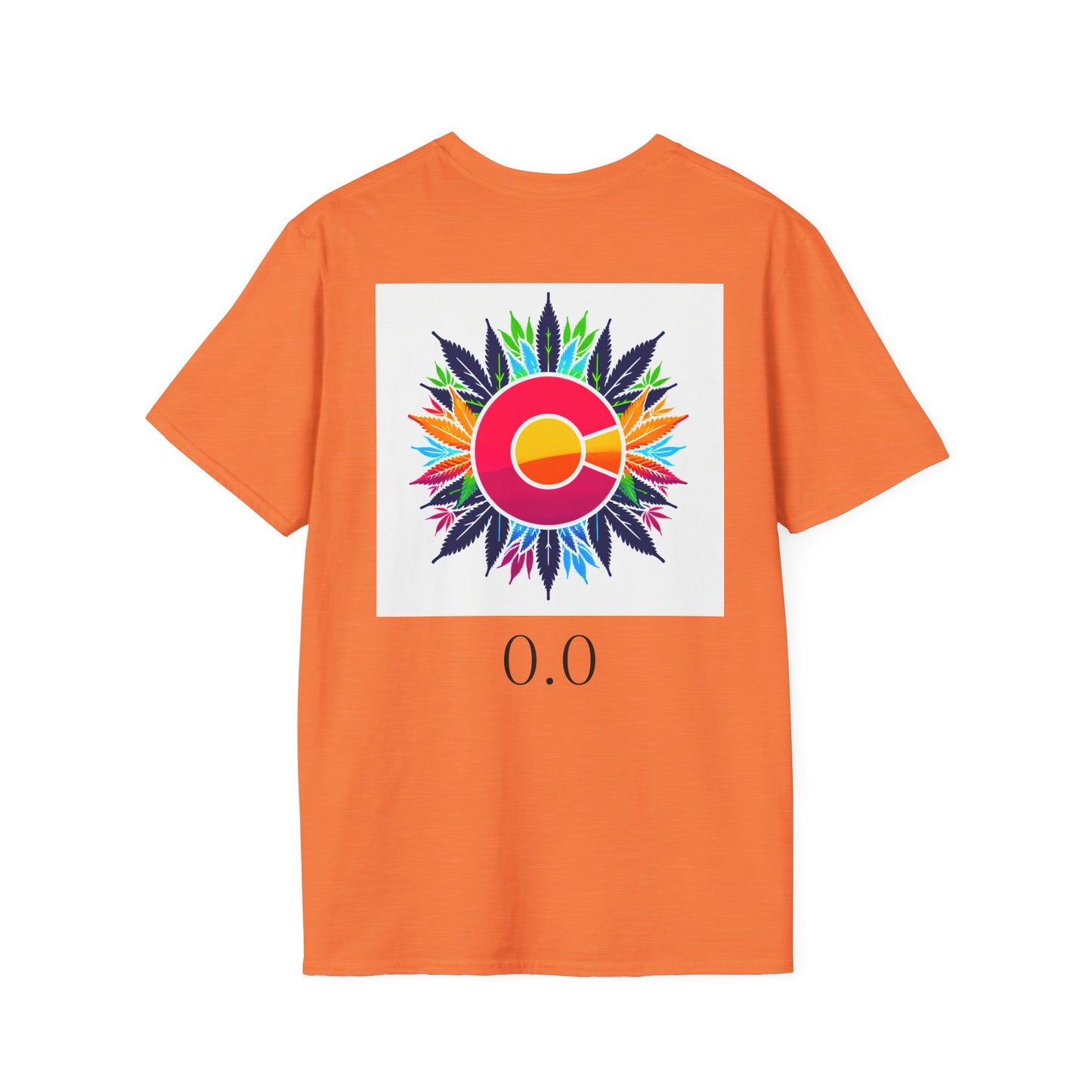 Colorado Cannabis Graphic Unisex T-Shirt - Nature Lover Gift and 420 Friendly Apparel Satirical 0.0
