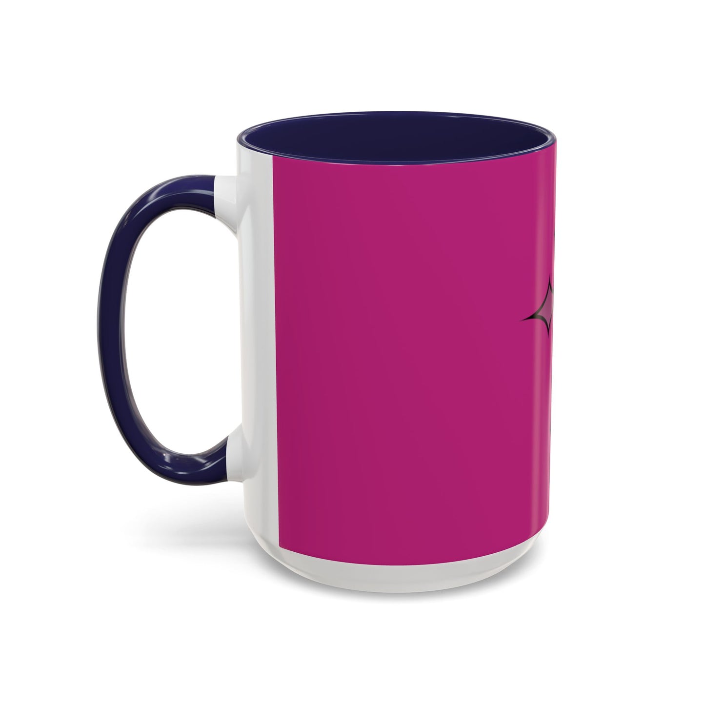 Mug - Bold Faith Cross Accent Coffee Mug, Spiritual Gift, Unique Drinkware