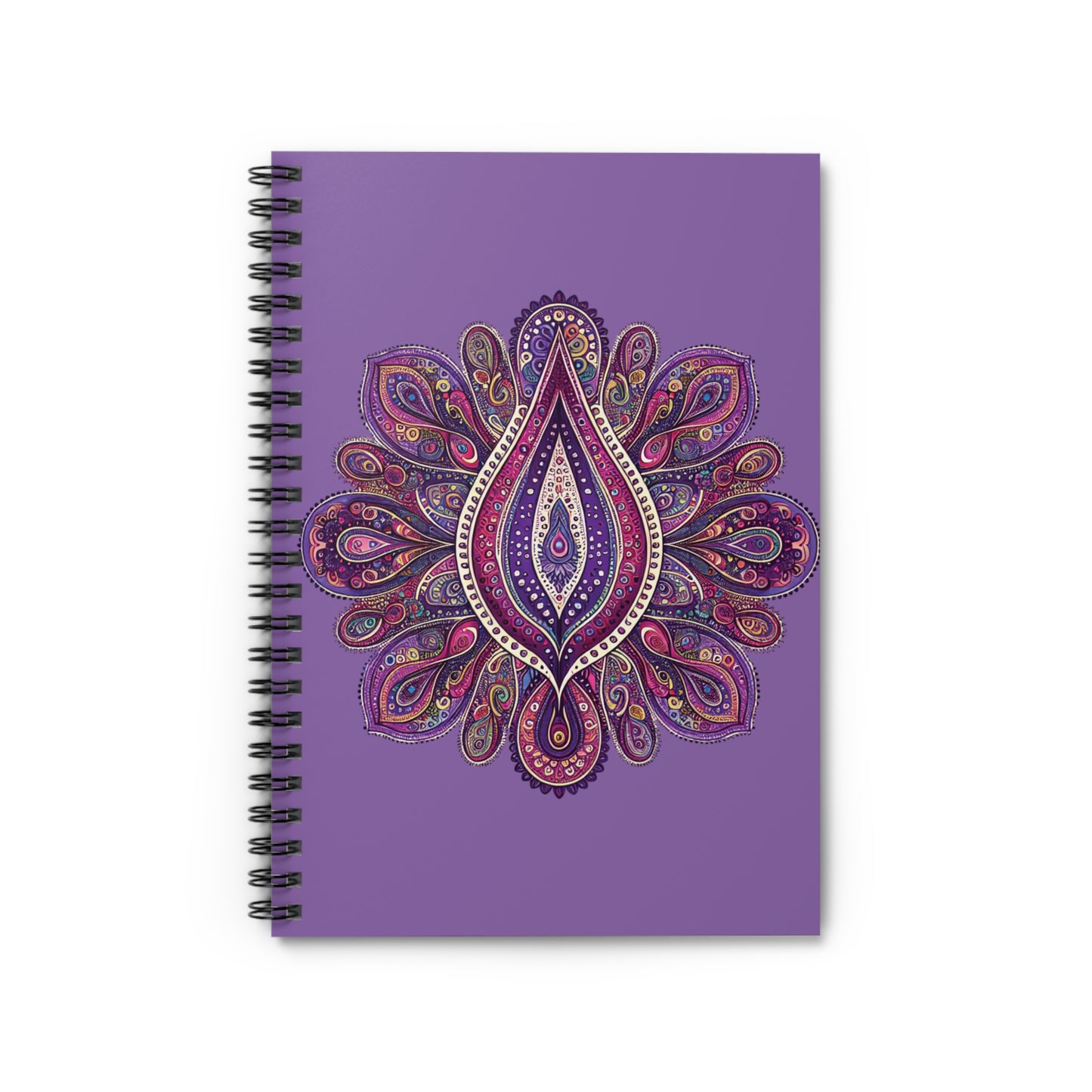 Paisley Spiral Notebook
