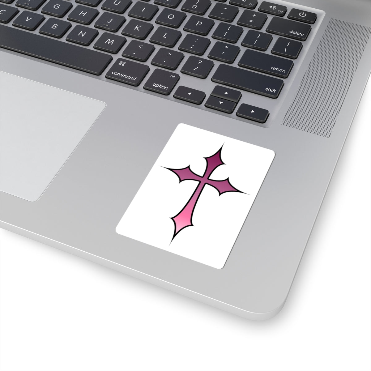 Faith Cross Kiss-Cut Stickers