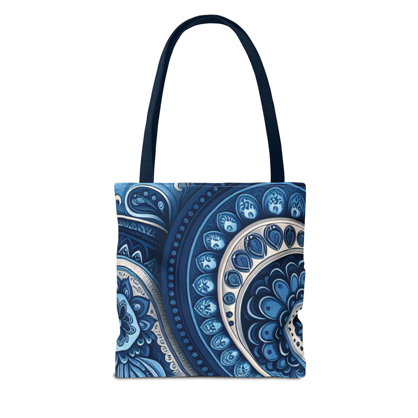 Blue Paisley Tote Bag - options in every color and 3 sizes