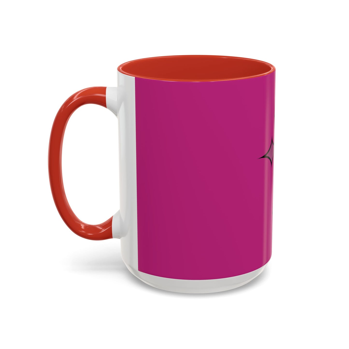 Mug - Bold Faith Cross Accent Coffee Mug, Spiritual Gift, Unique Drinkware