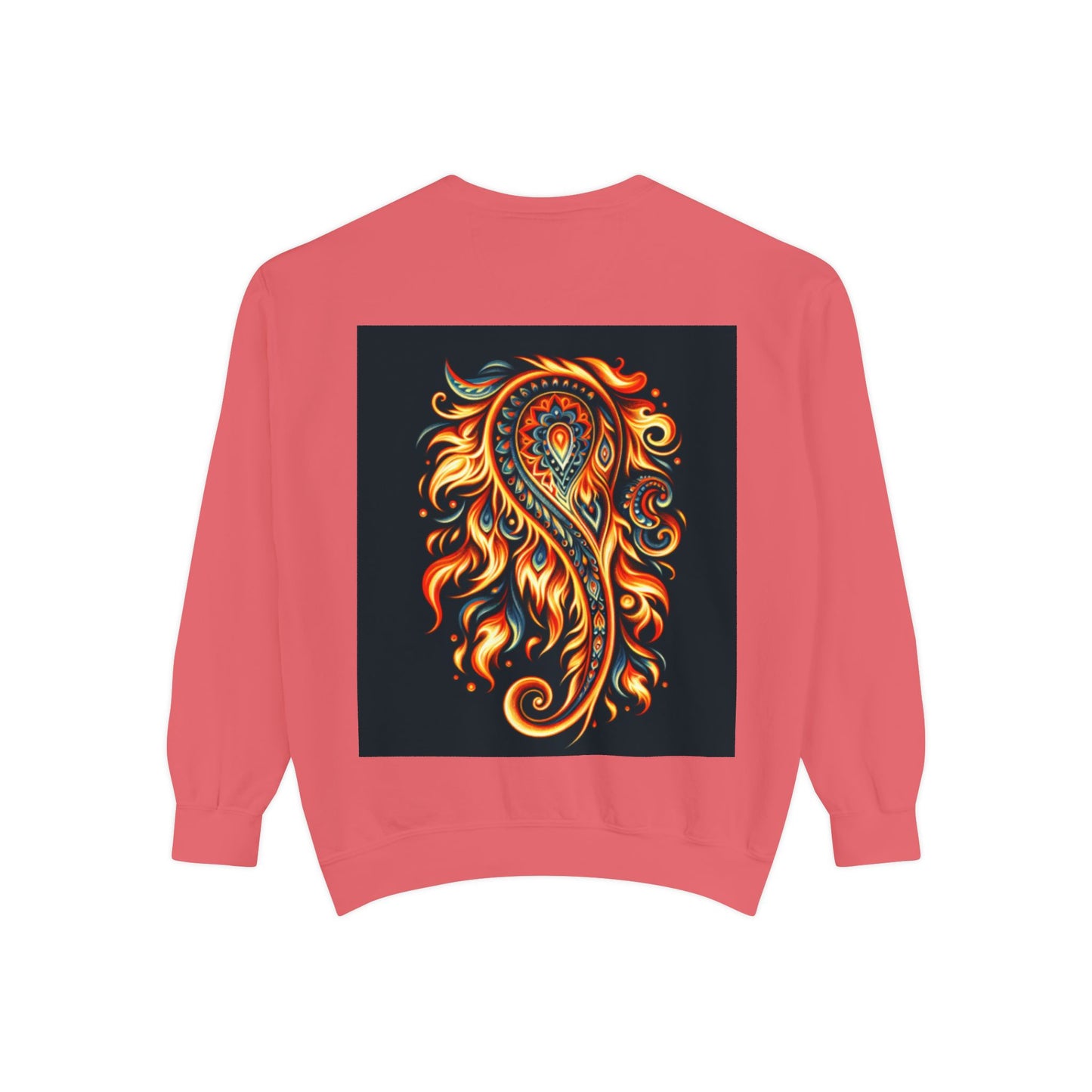 Paisley Fire-Inspired Sweatshirt