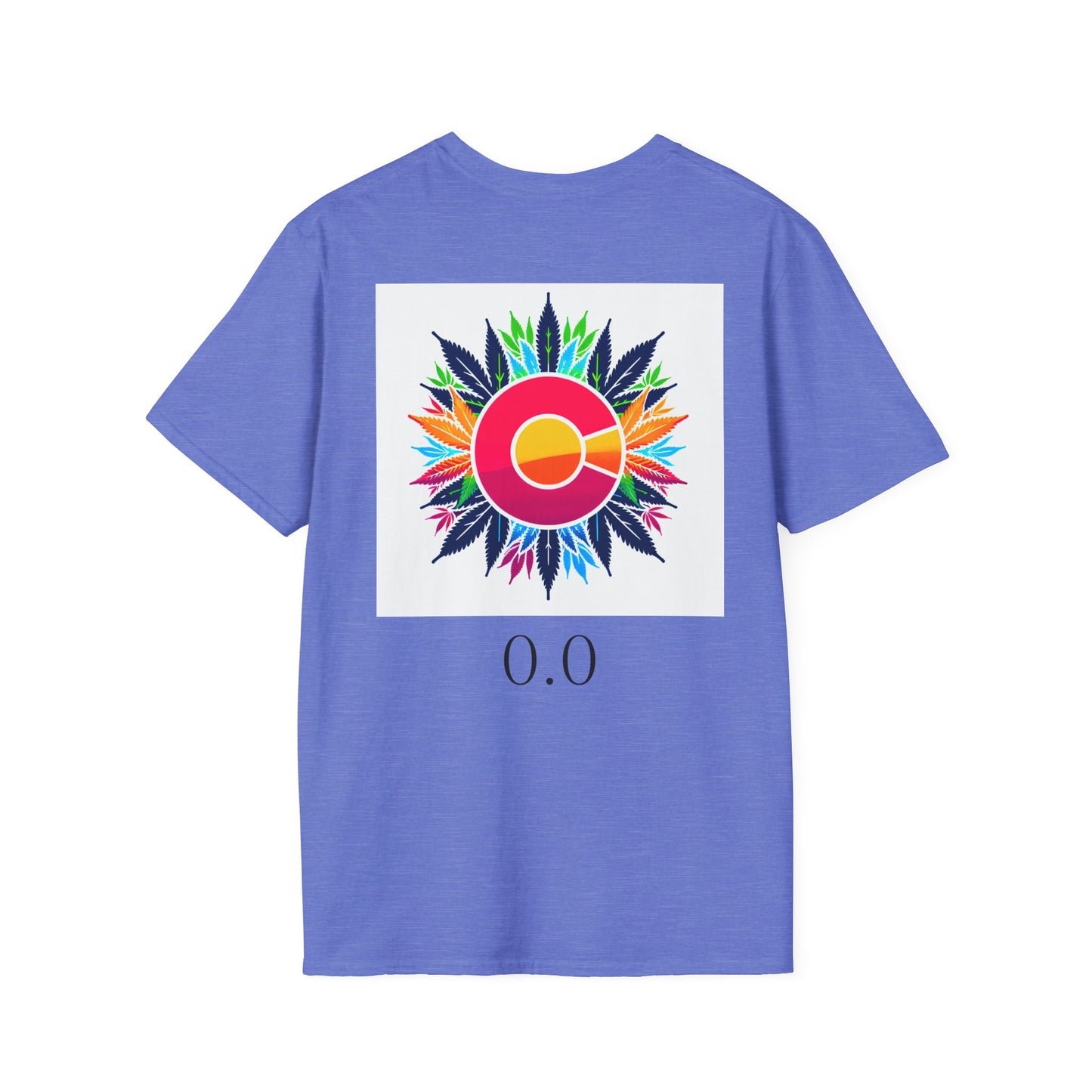 Colorado Cannabis Graphic Unisex T-Shirt - Nature Lover Gift and 420 Friendly Apparel Satirical 0.0