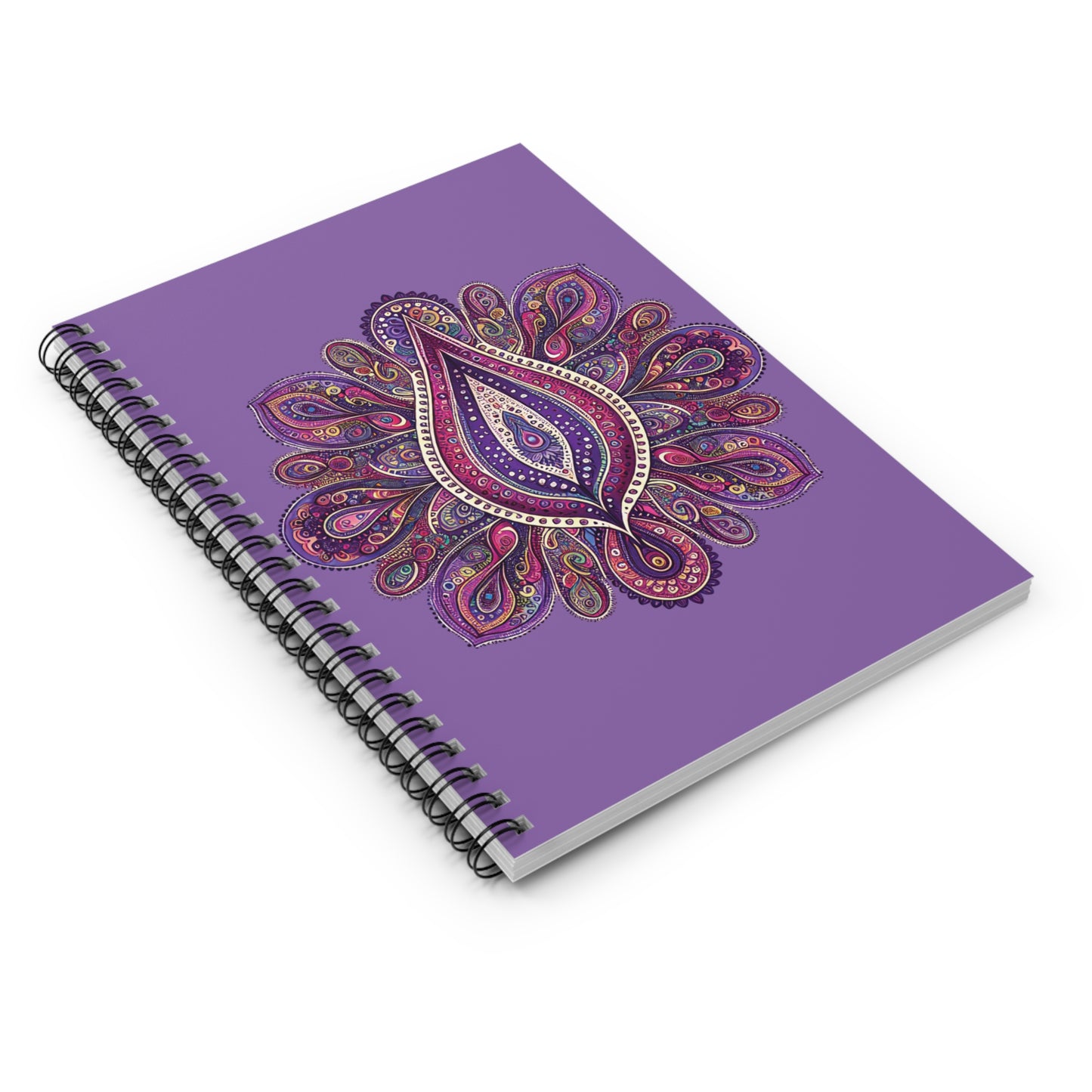 Paisley Spiral Notebook