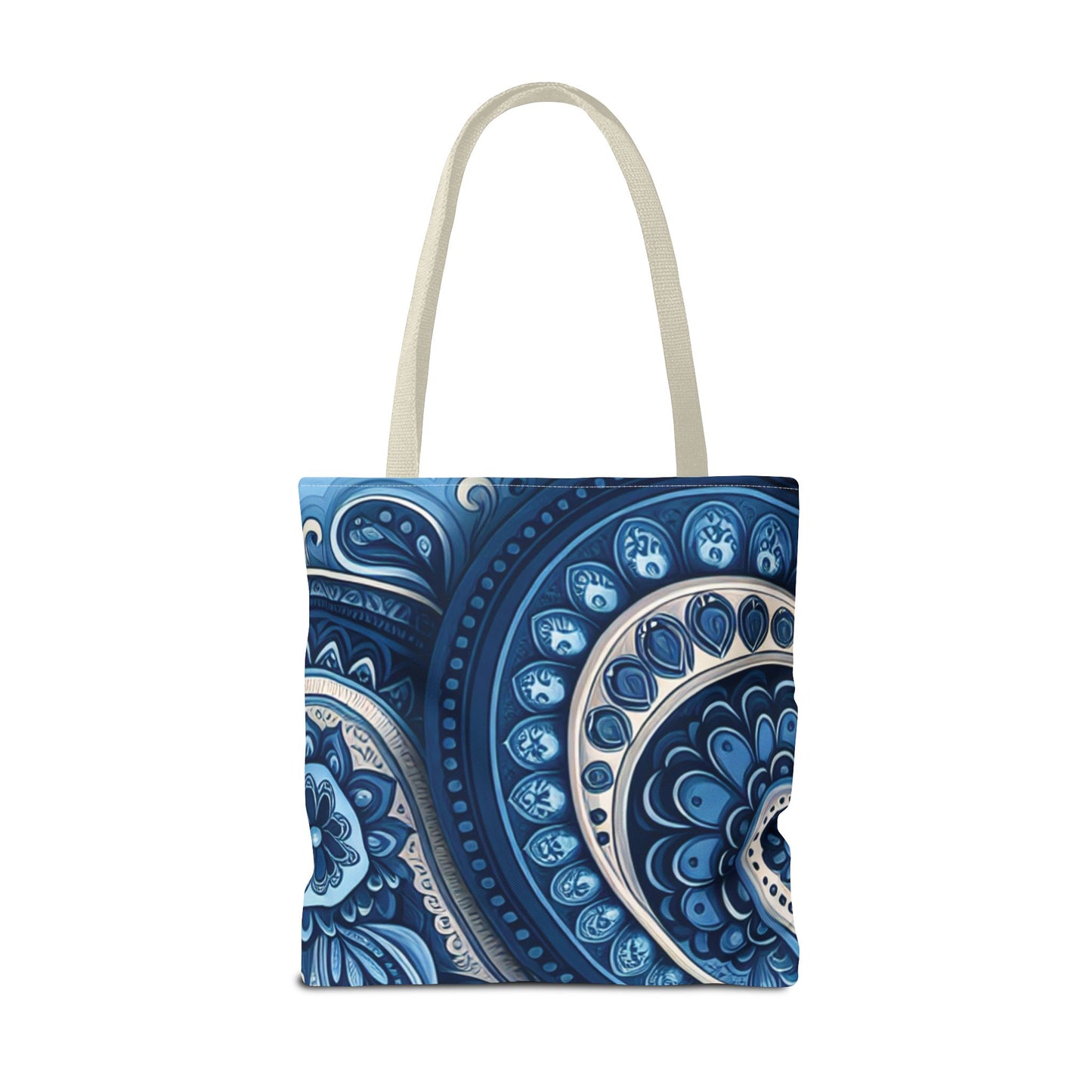 Blue Paisley Tote Bag - options in every color and 3 sizes