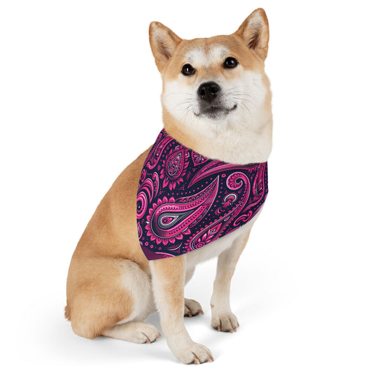 Pet Bandana Collar - Bohemian Dog Fashion and Trendy Dog Accessory