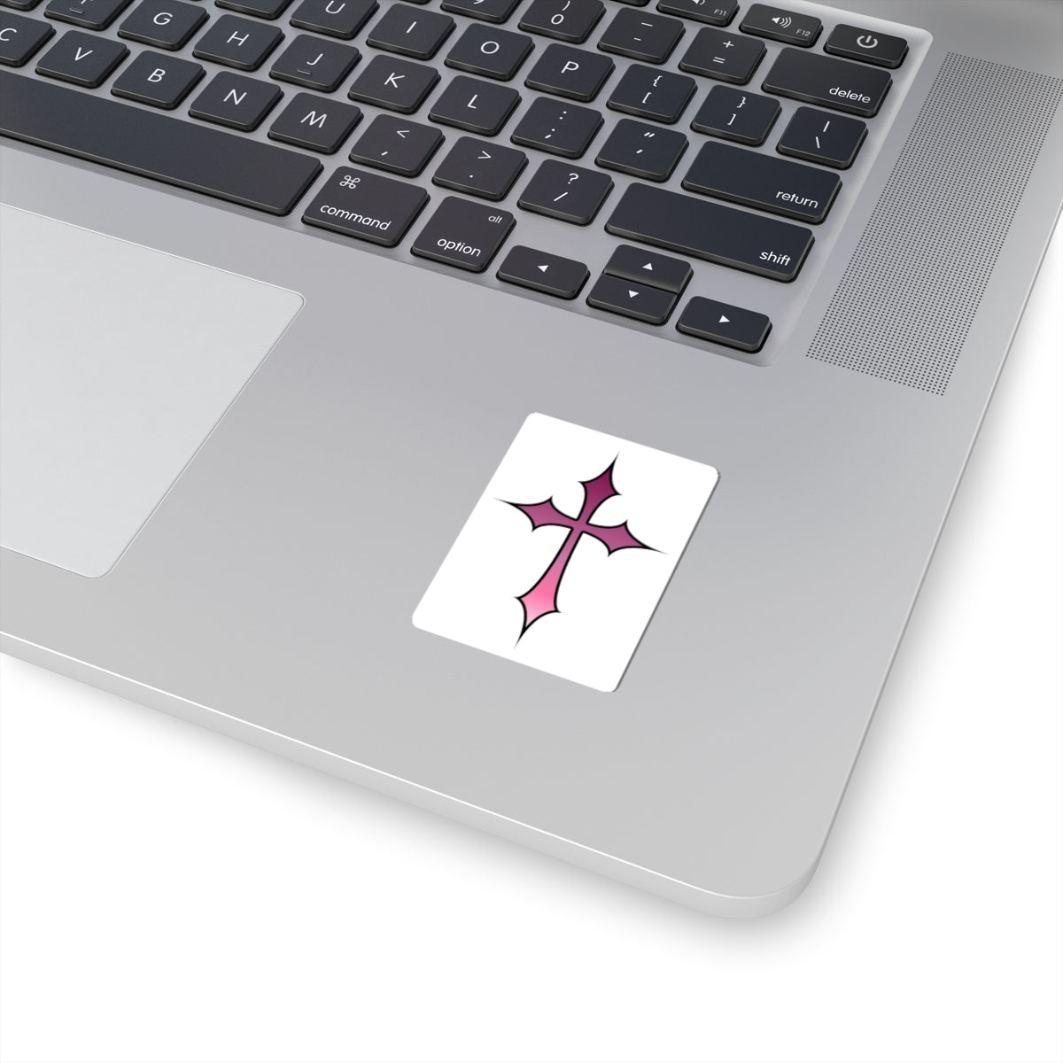 Faith Cross Kiss-Cut Stickers