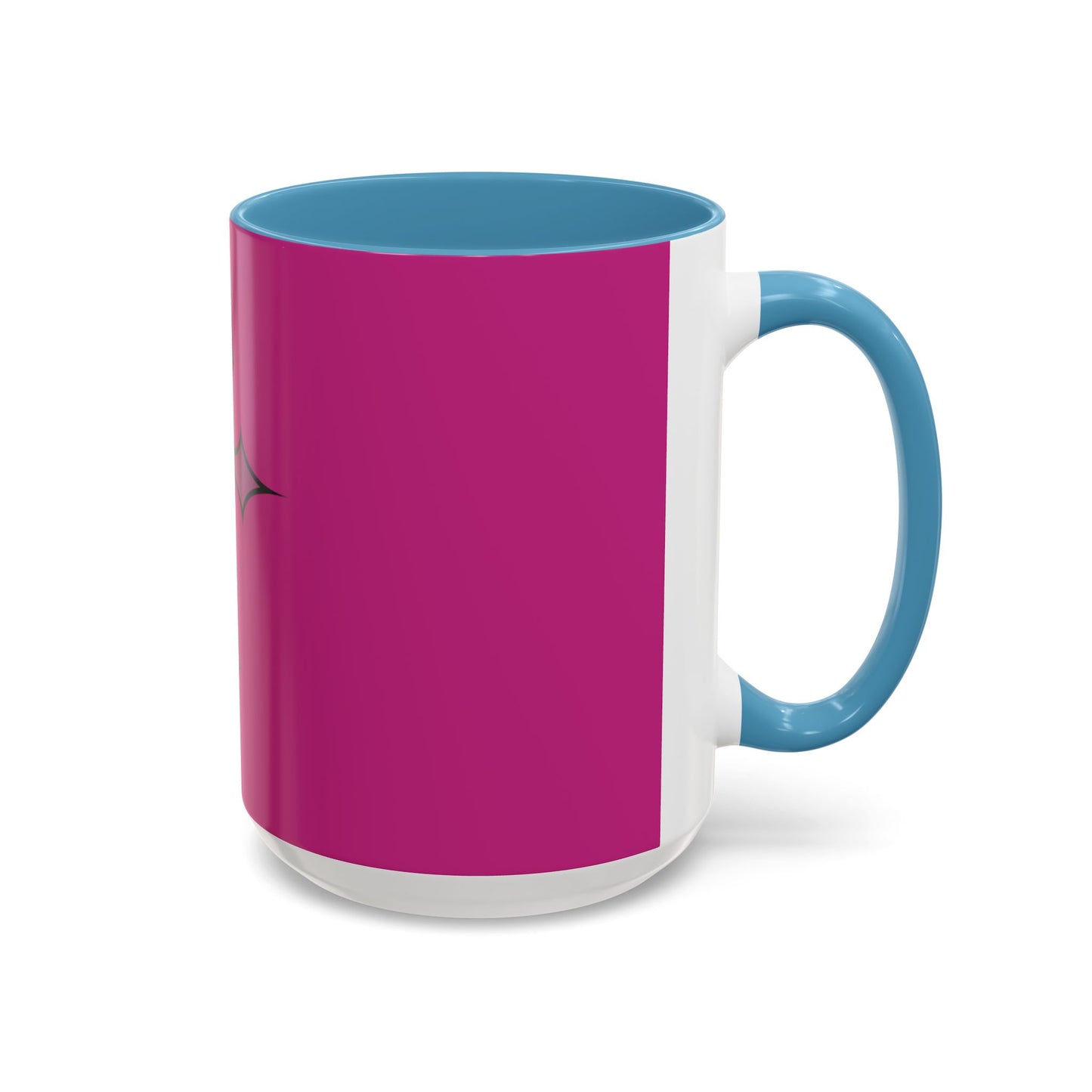 Mug - Bold Faith Cross Accent Coffee Mug, Spiritual Gift, Unique Drinkware